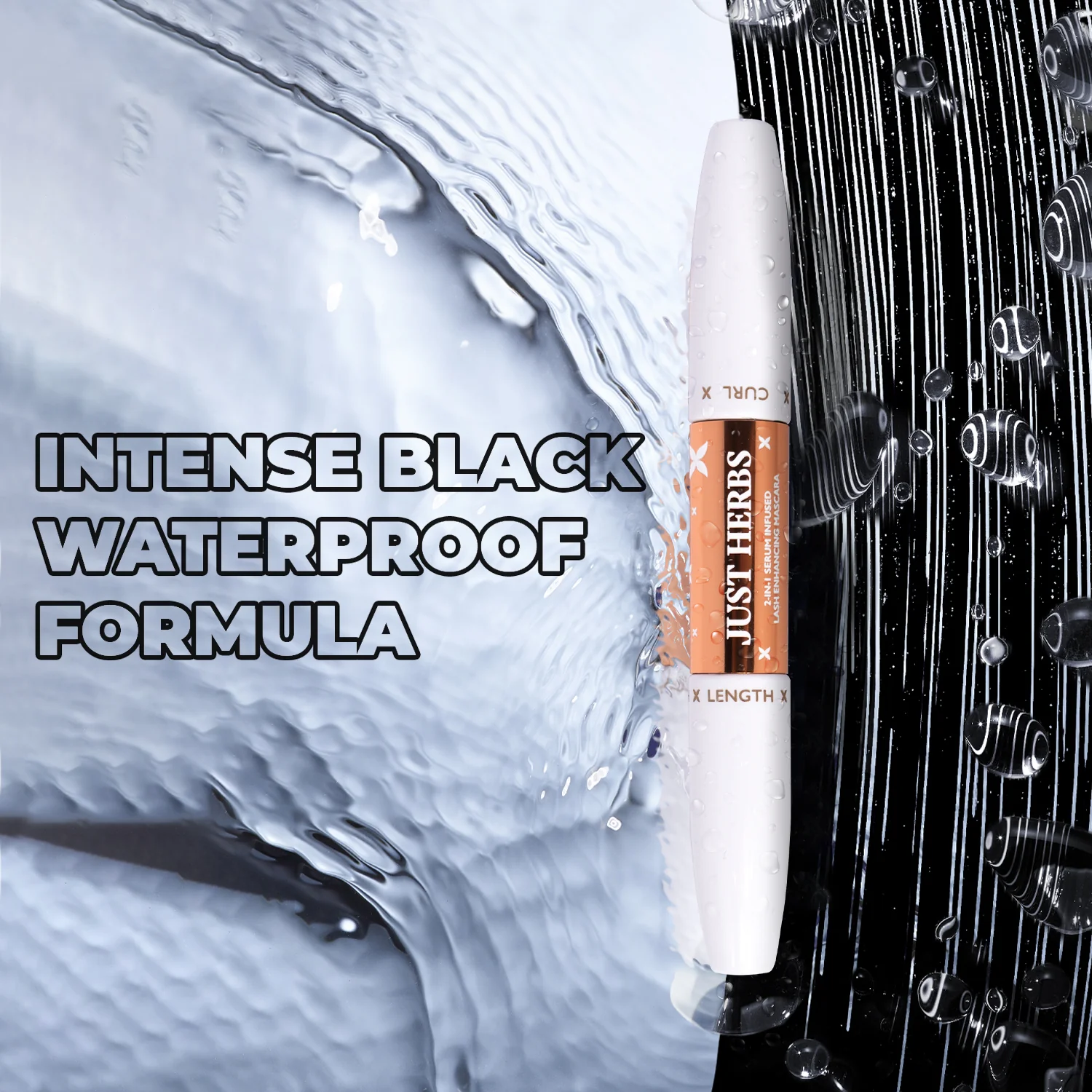 2-in-1 Serum-infused Lash Enhancing Mascara with Castor Oil and Coconut Oil - Image 6