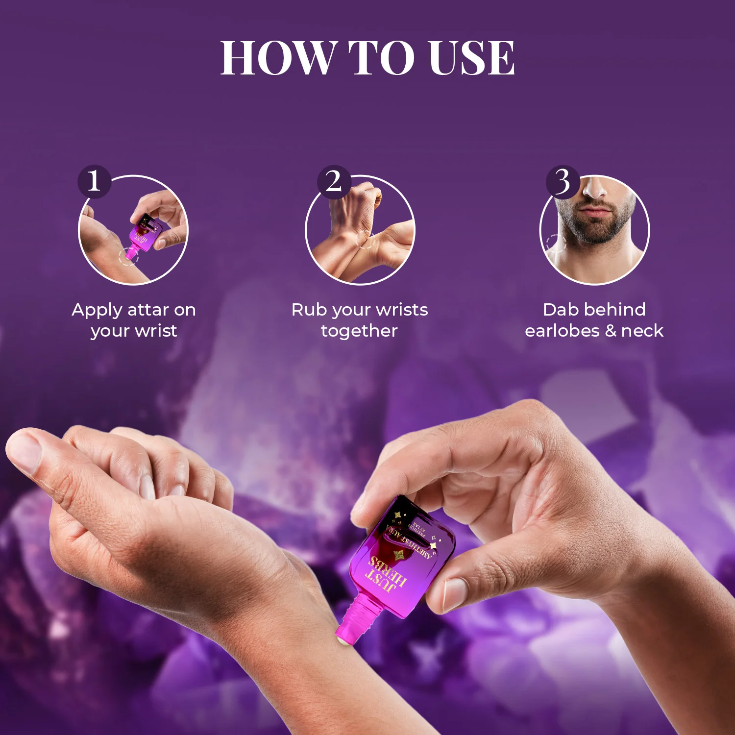 Amethyst Aura Premium Attar - Image 5