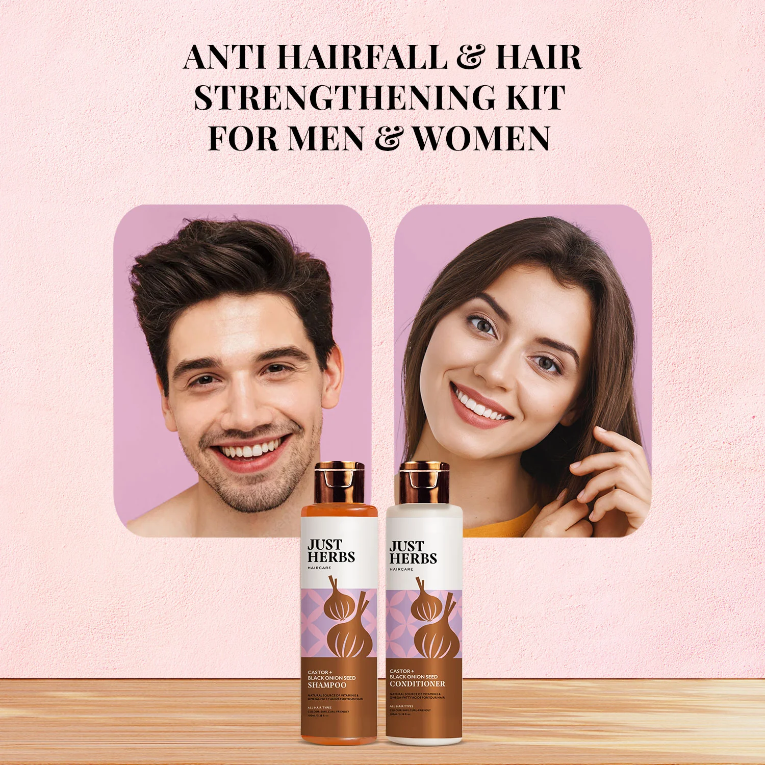 Anti Hair Fall Kit with Castor & Black Onion Seed - Image 6