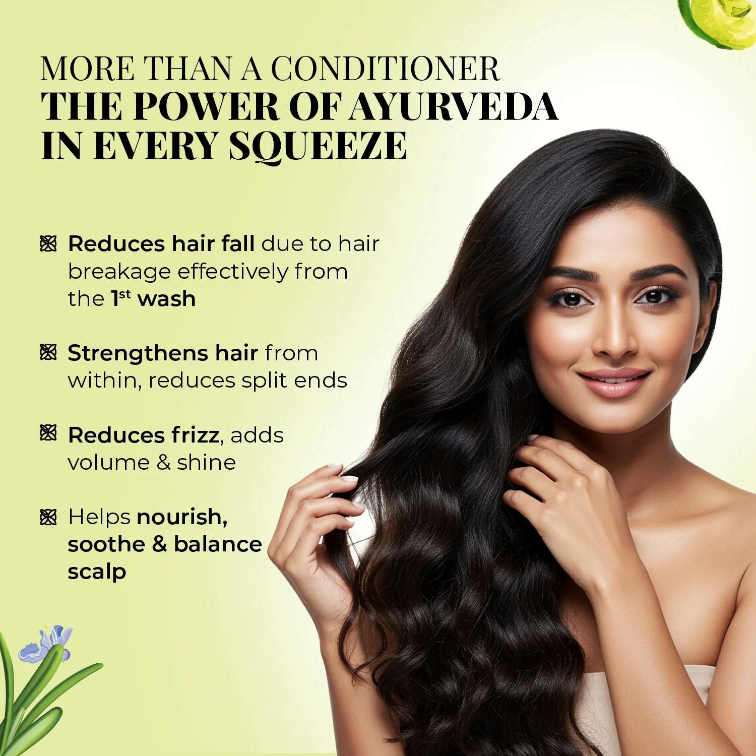 Anti Hairfall Conditioner | Rosemary, Amla & 14 Herbs - Image 3
