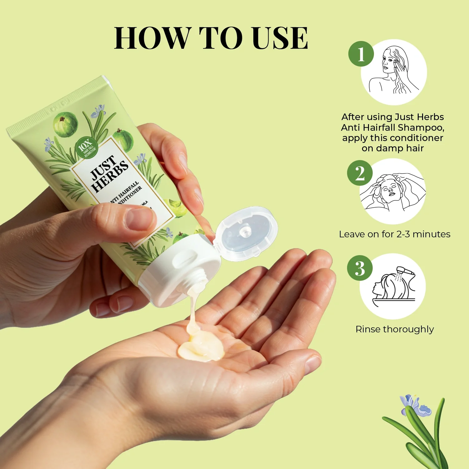 Anti Hairfall Conditioner | Rosemary, Amla & 14 Herbs - Image 7