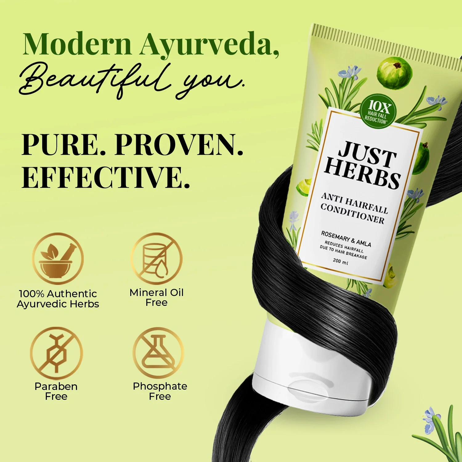 Anti Hairfall Conditioner | Rosemary, Amla & 14 Herbs - Image 8