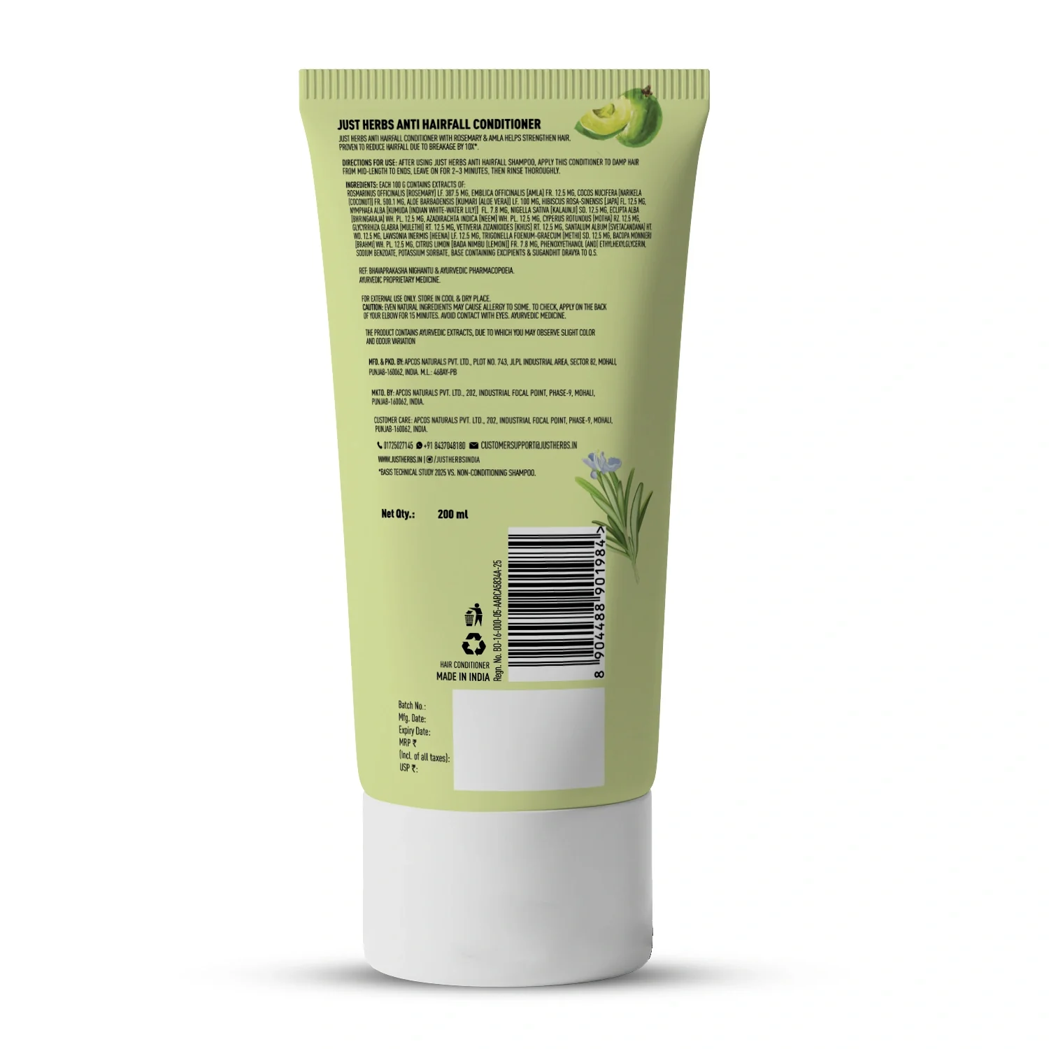 Anti Hairfall Conditioner | Rosemary, Amla & 14 Herbs - Image 9
