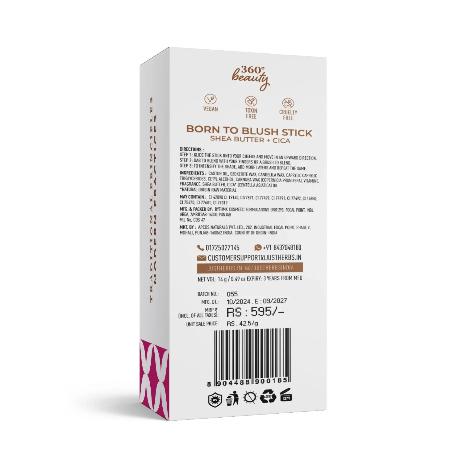 Born To Blush Stick with Shea Butter and Cica - Image 12