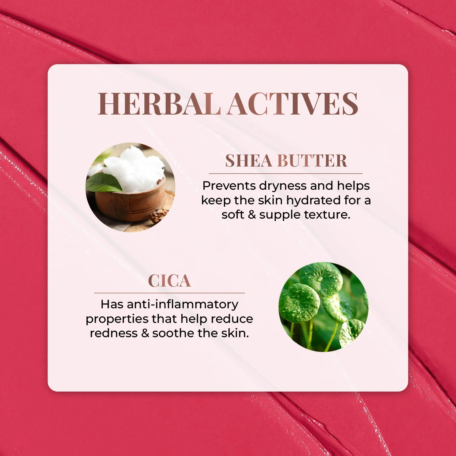 Born To Blush Stick with Shea Butter & Cica Red Hot - Image 8
