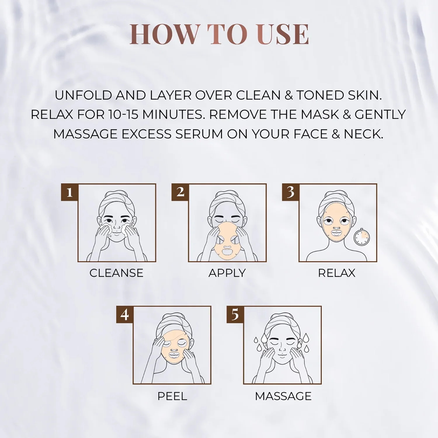 Coffee Sheet Mask with Cinnamon For Pollution Control - Image 9
