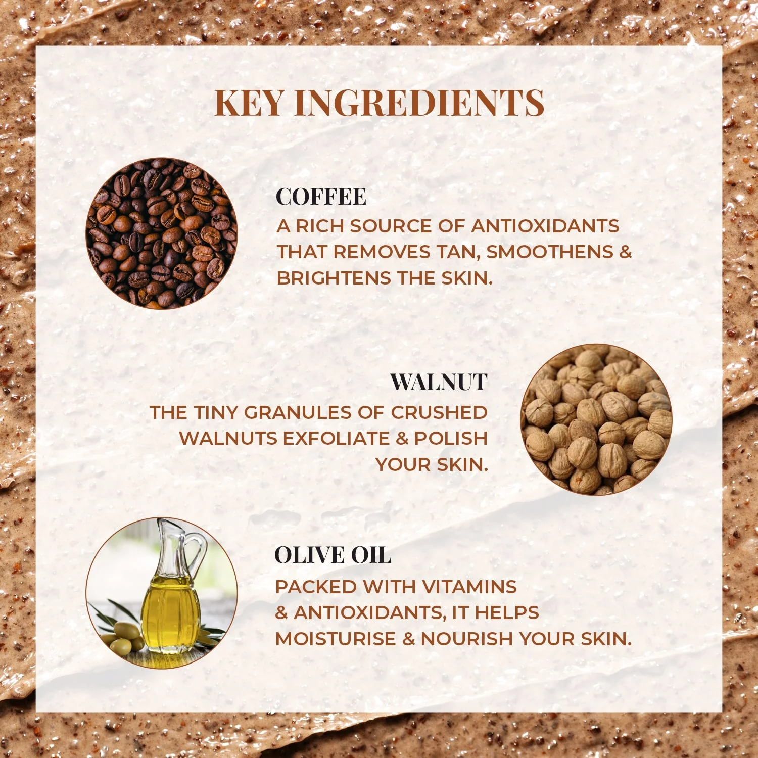 Face and Body Scrub - Coffee and Walnut - Image 6