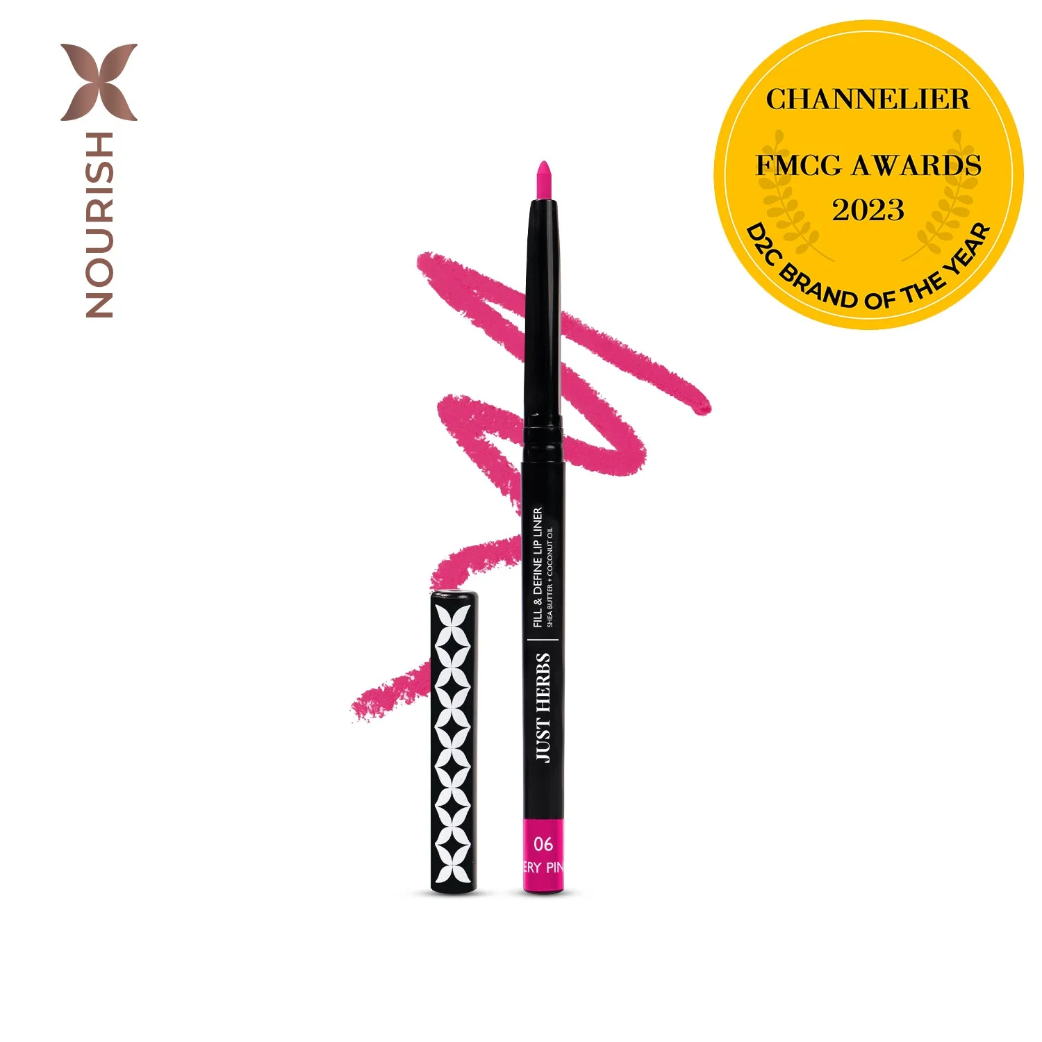 Fill & Define Lip Liner with Shea Butter and Coconut Oil - Image 6
