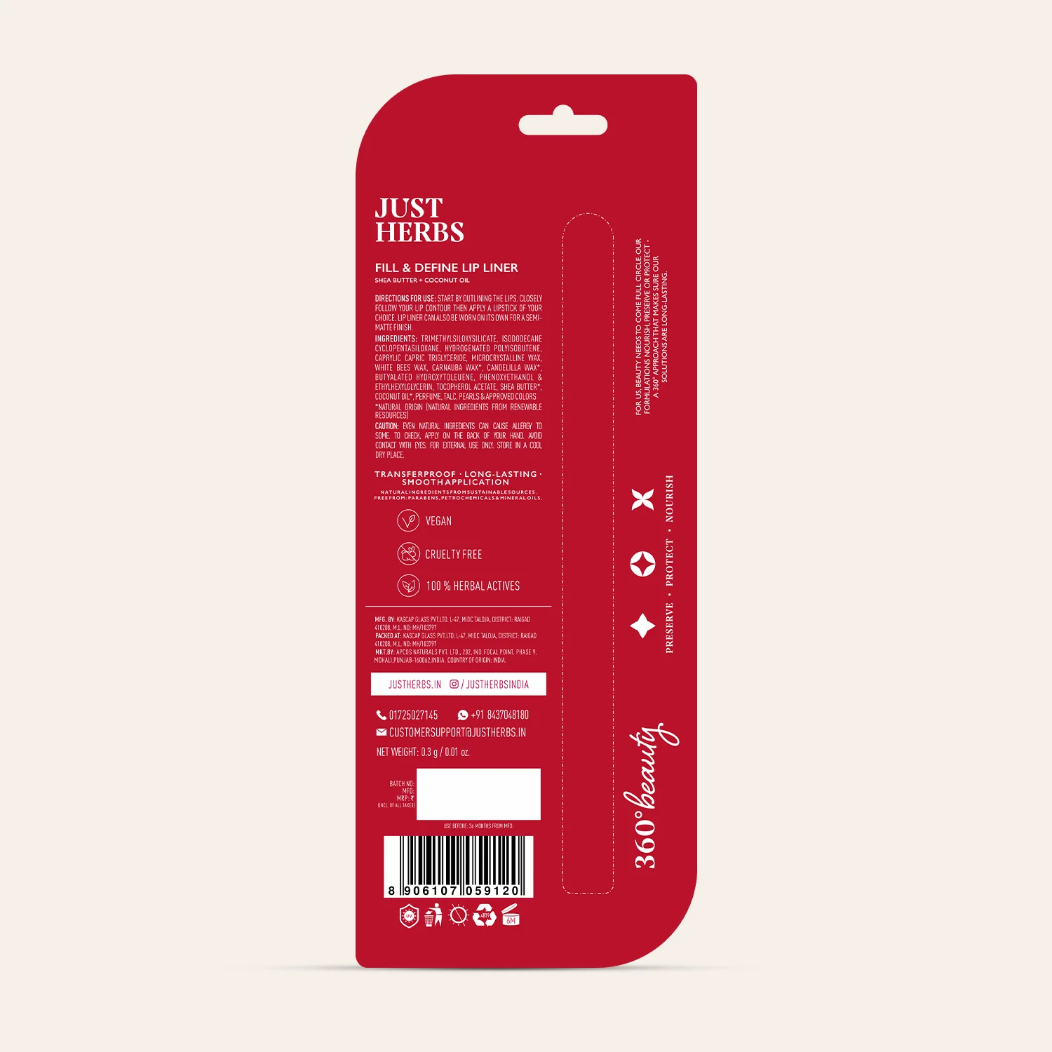 FILL & DEFINE LIP LINER DIRTY ROSE - Image 10