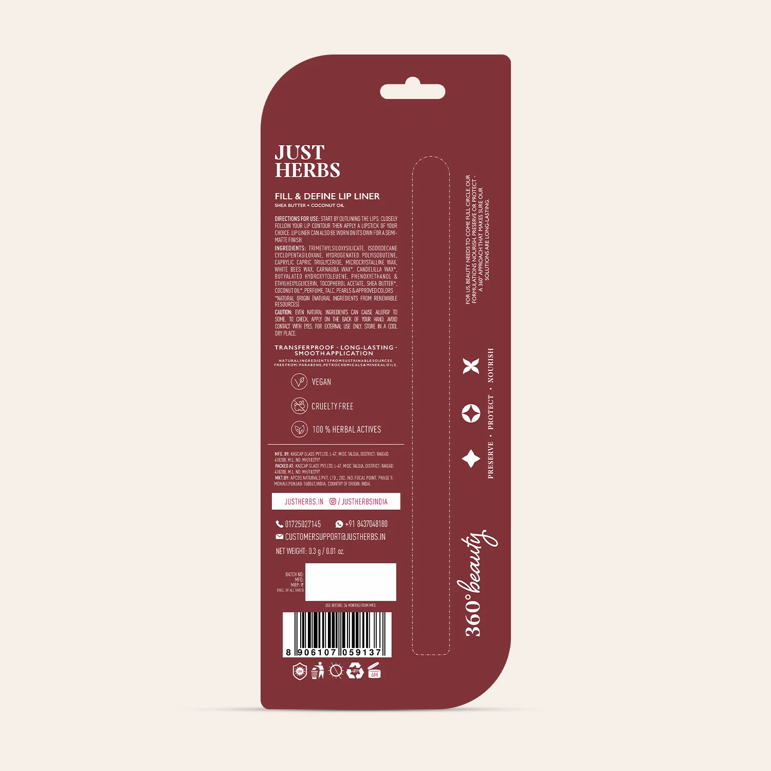FILL & DEFINE LIP LINER DIRTY ROSE - Image 11