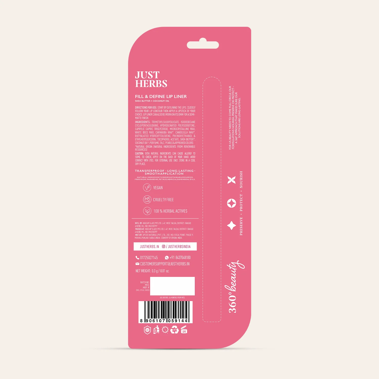 FILL & DEFINE LIP LINER DIRTY ROSE - Image 12