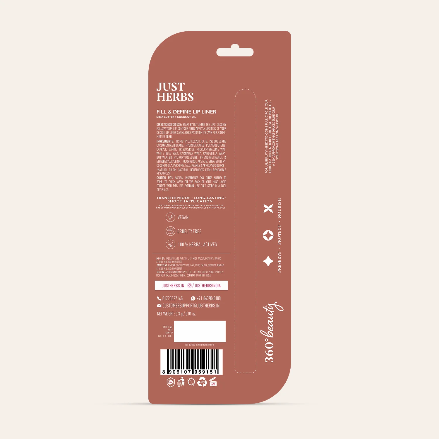 FILL & DEFINE LIP LINER DIRTY ROSE - Image 13