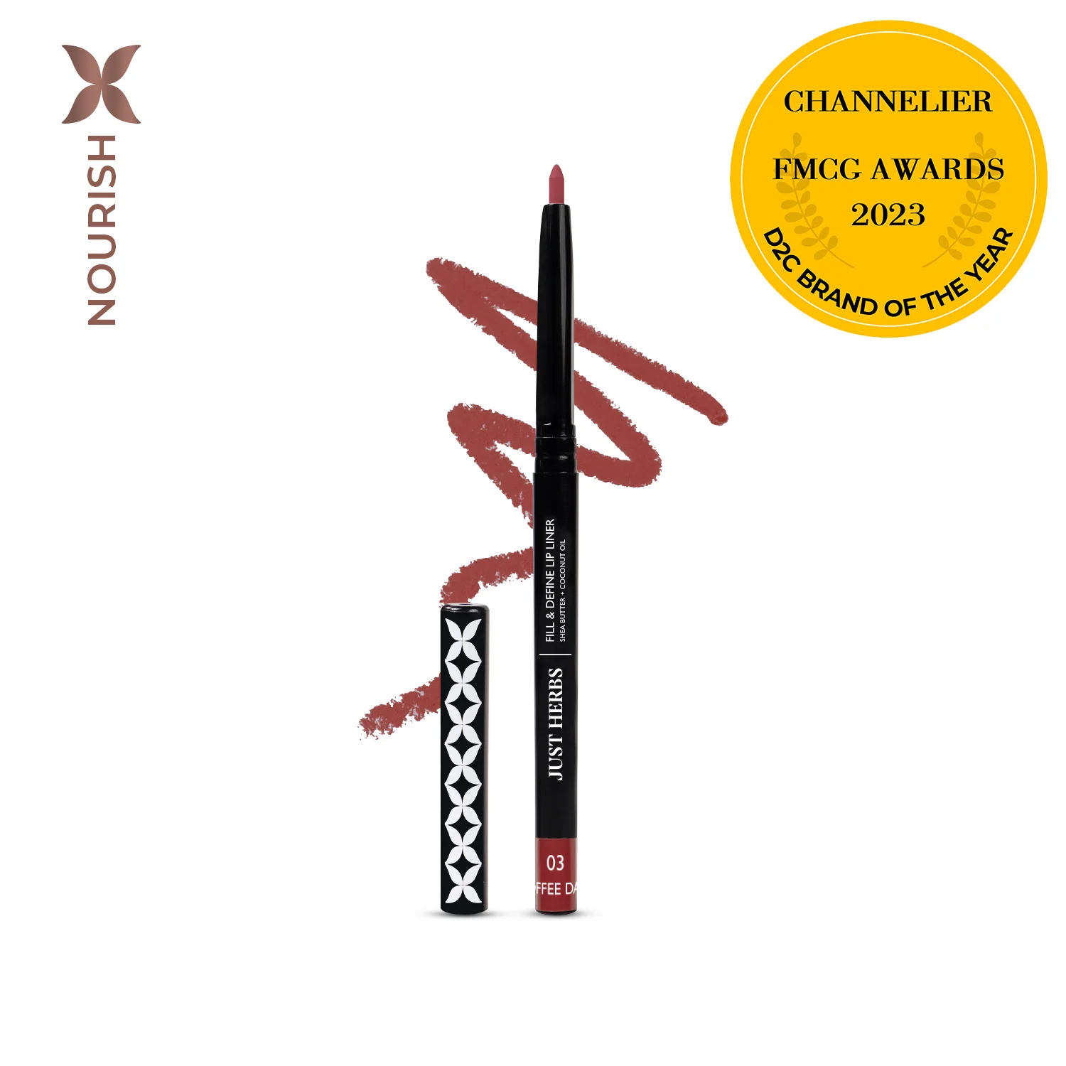 Fill & Define Lip Liner with Shea Butter and Coconut Oil (Copy) - Image 3