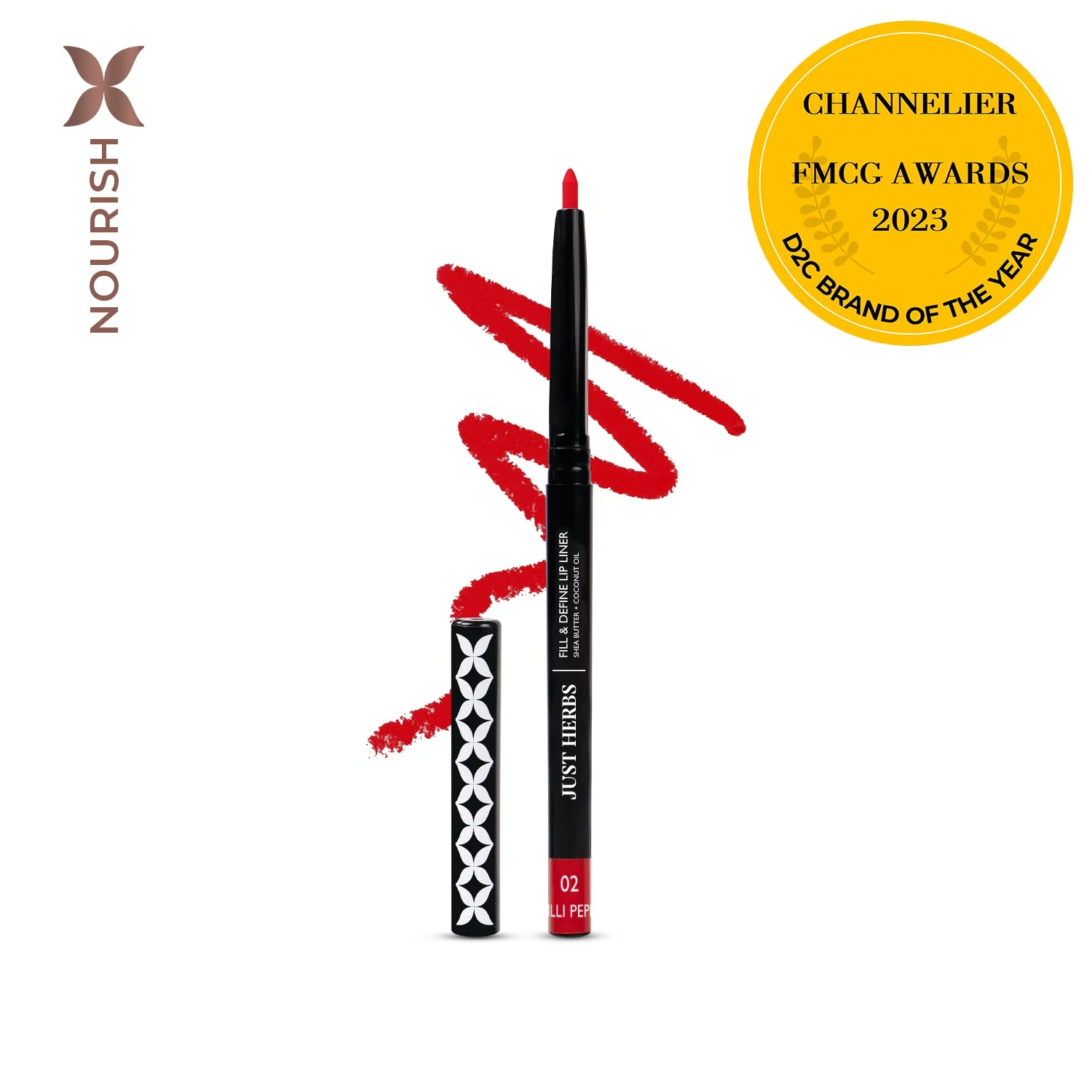 Fill & Define Lip Liner with Shea Butter and Coconut Oil - Image 2