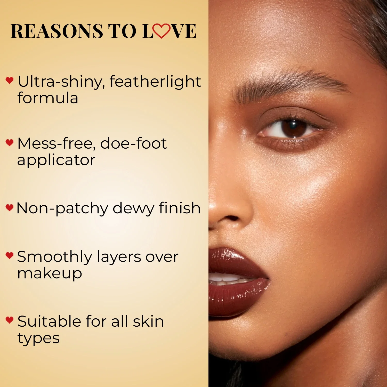 Glaze Nectar Liquid Highlighter with Shea Butter and Aloe Vera - Image 9