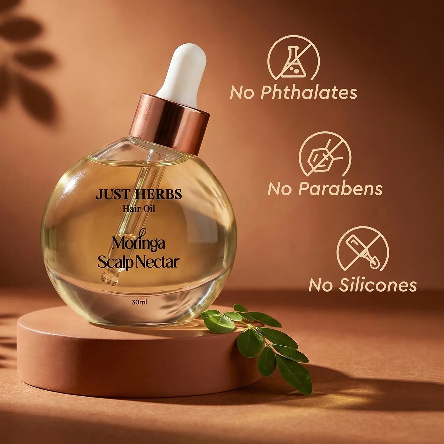 Hair Oil Moringa Scalp Nectar 30ml - Image 5
