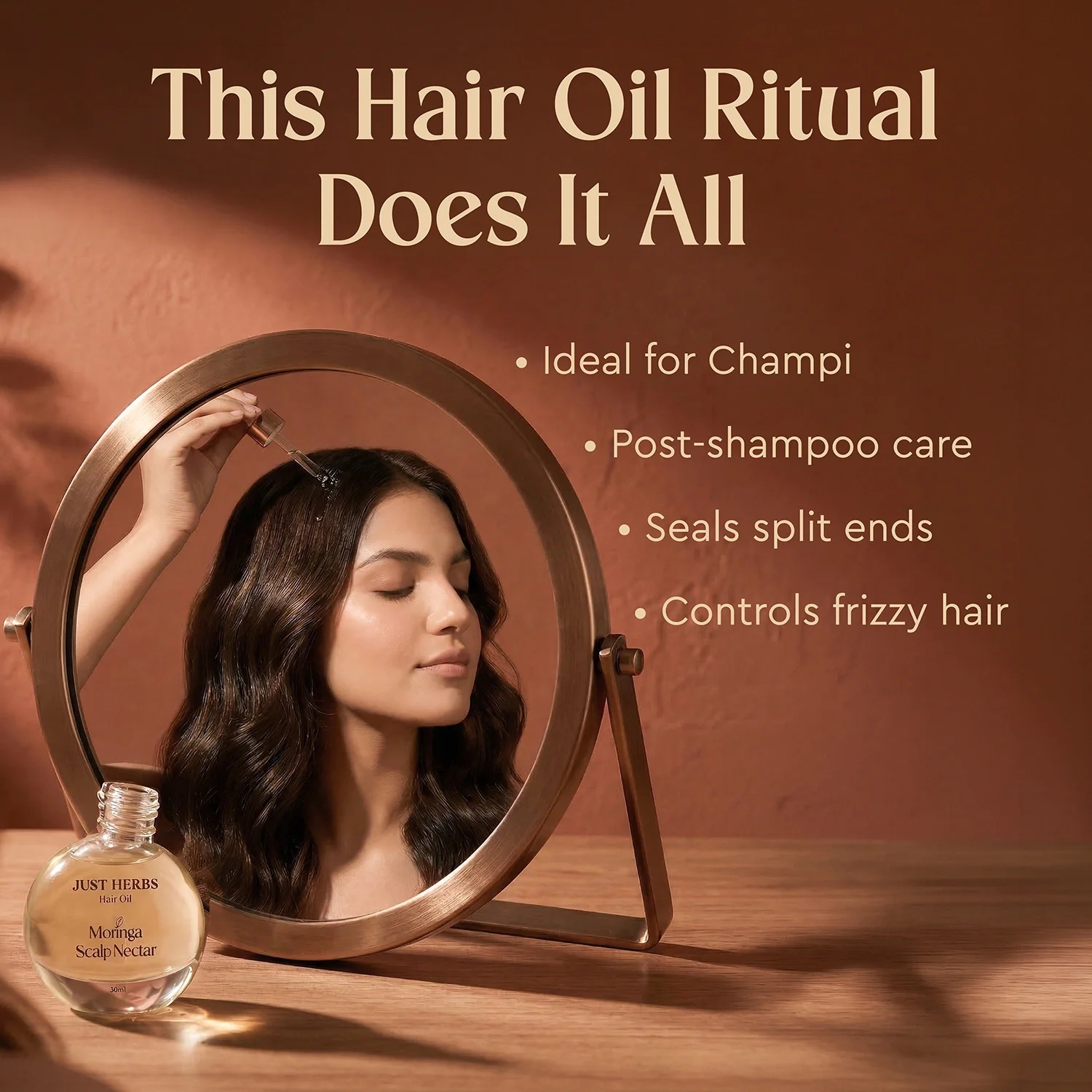 Hair Oil Moringa Scalp Nectar 30ml - Image 7