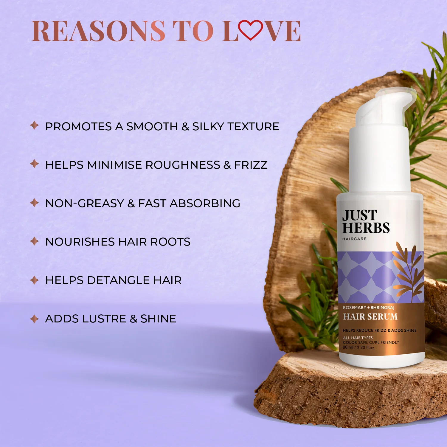 Hair Serum with Rosemary and Bhringraj (Copy) - Image 3