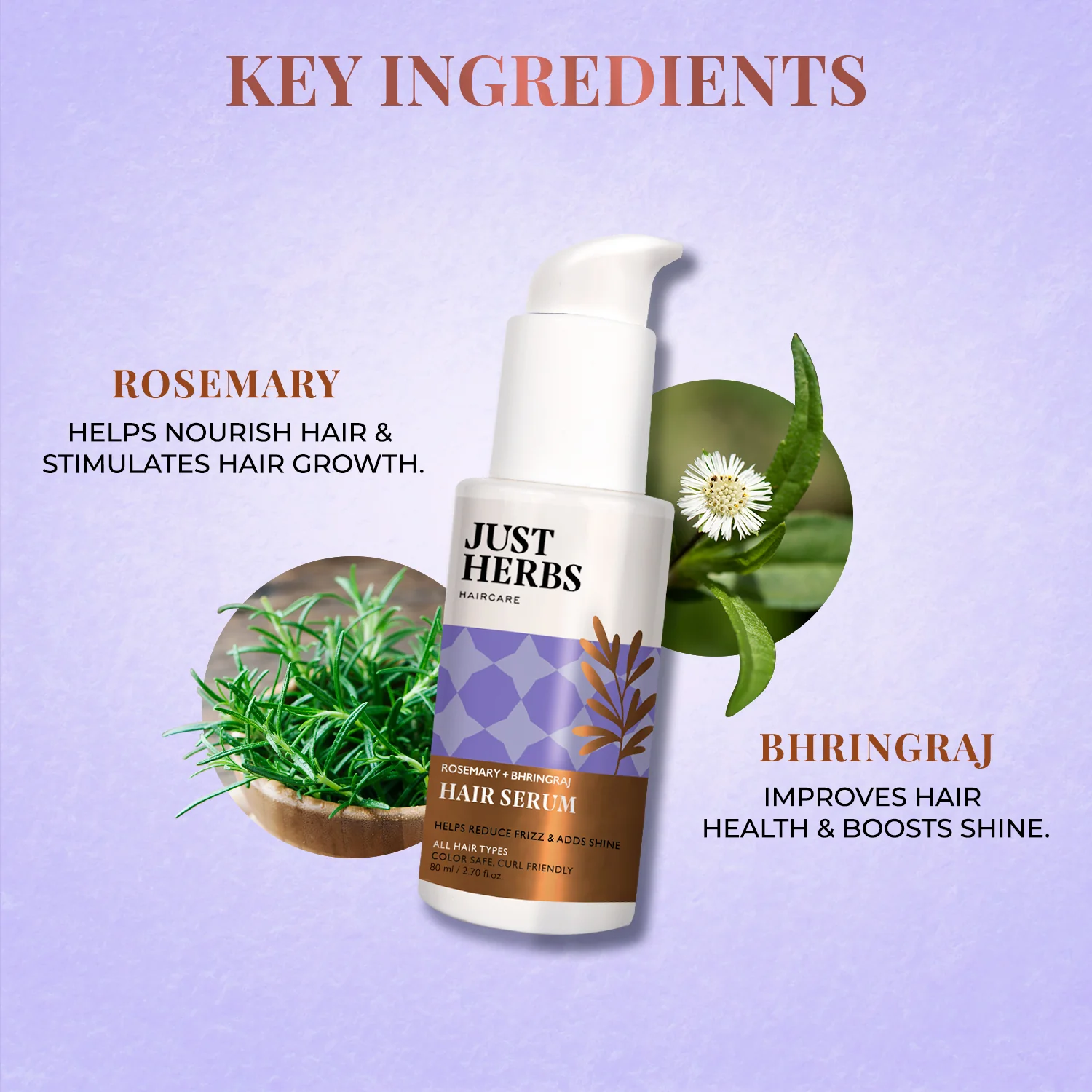 Hair Serum with Rosemary and Bhringraj (Copy) - Image 6