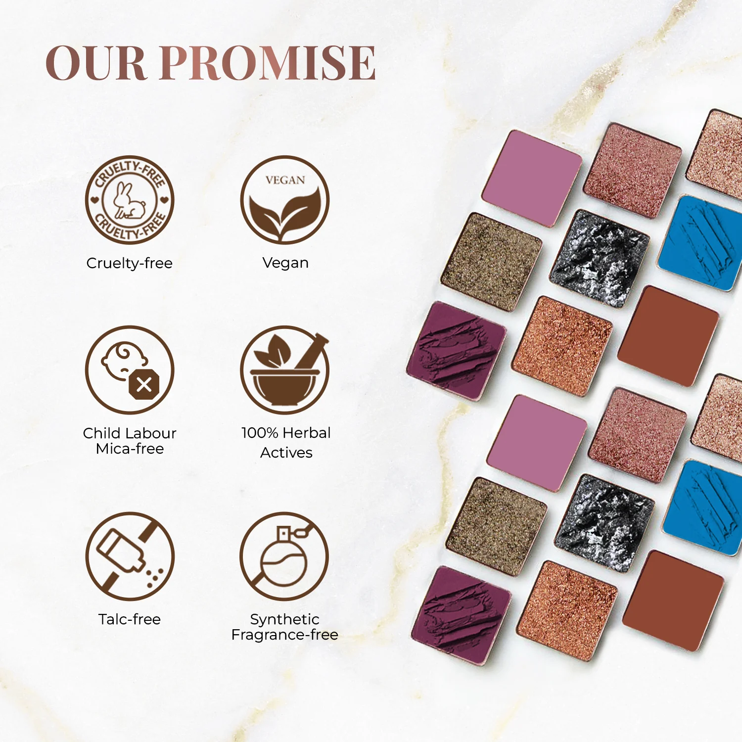 Herb-Enriched 9 IN 1 Eye Shadow Palette: Moonlight Night - Image 8