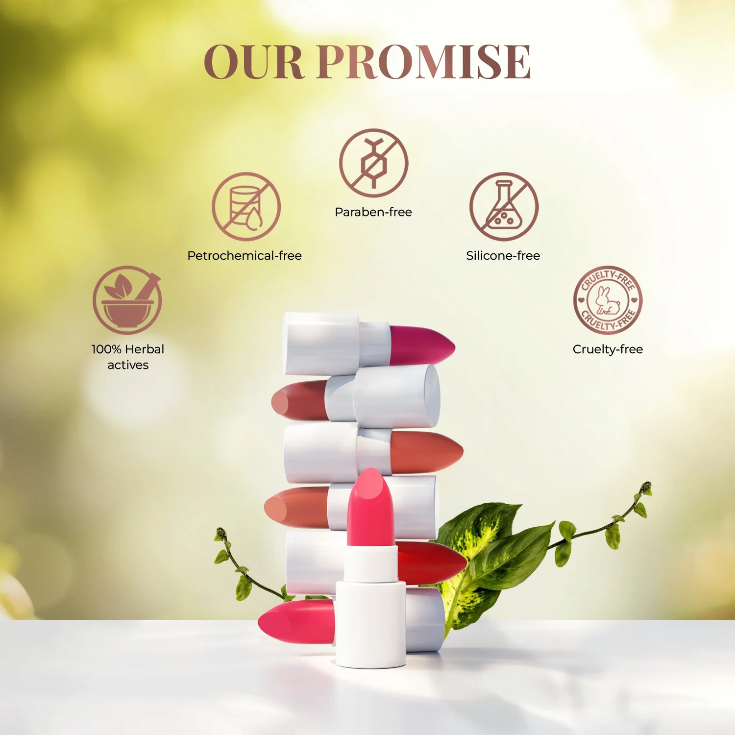 Herb Enriched Ayurvedic Lipstick Micro-Mini Kit:16 shades - Image 10