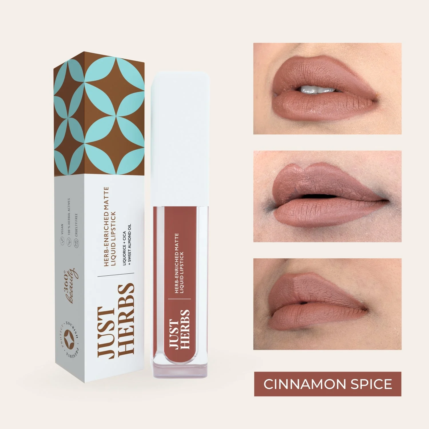 Herb-enriched Matte Liquid Lipstick - Image 33
