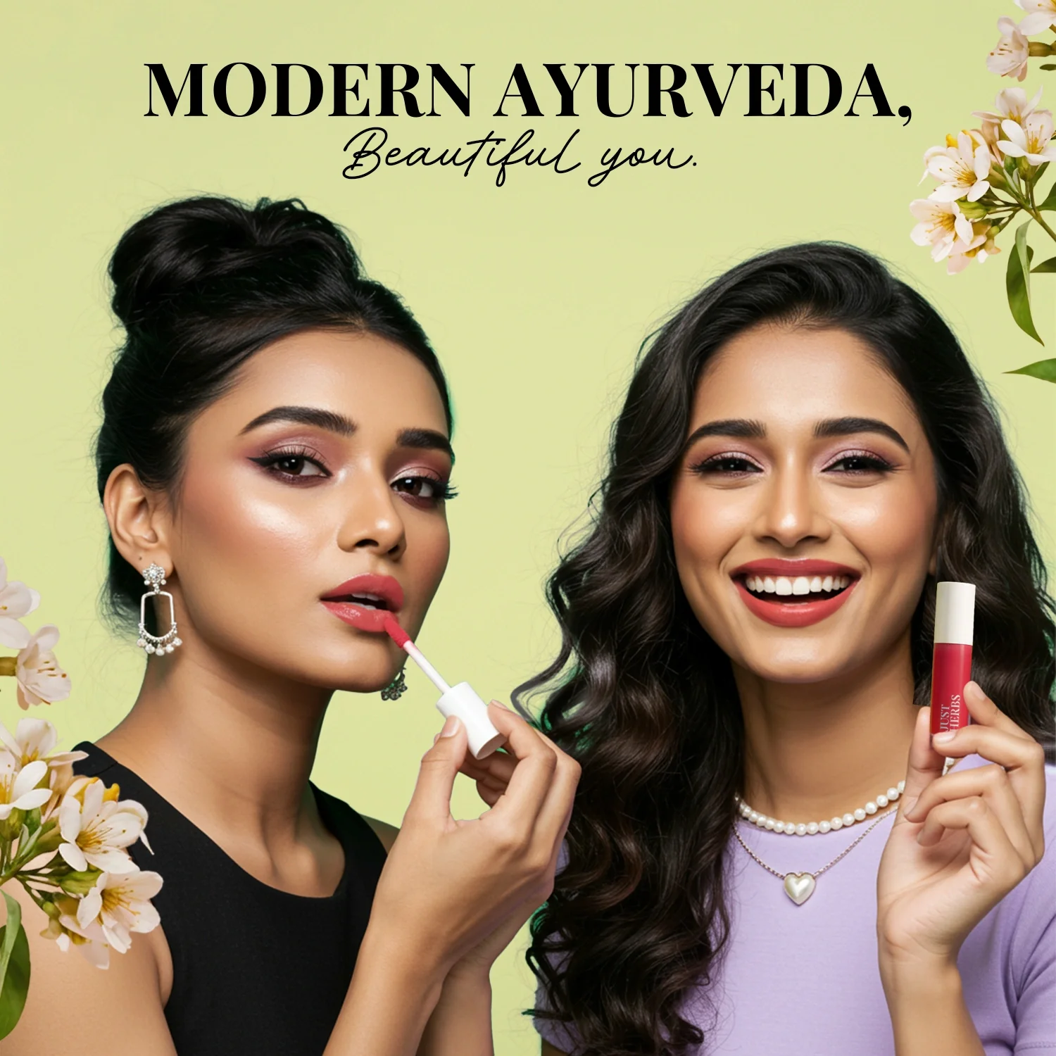 Herb Enriched Matte Liquid Lipstick Kit- Set of 5 - Image 10