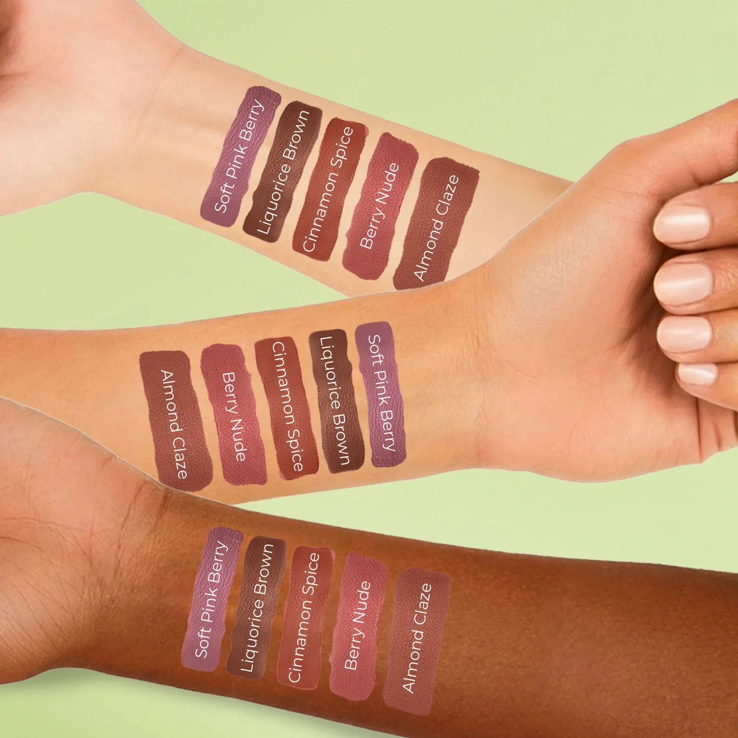 Herb Enriched Matte Liquid Lipstick Kit- Set of 5 - Image 16