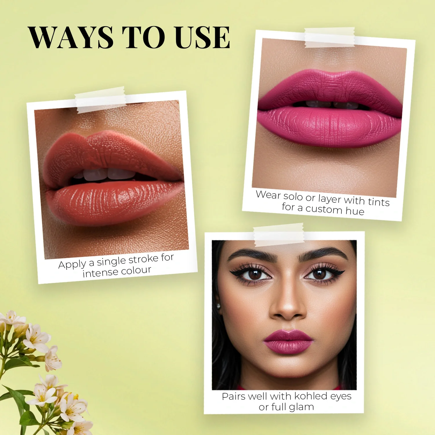 Herb Enriched Matte Liquid Lipstick Kit- Set of 5 - Image 27