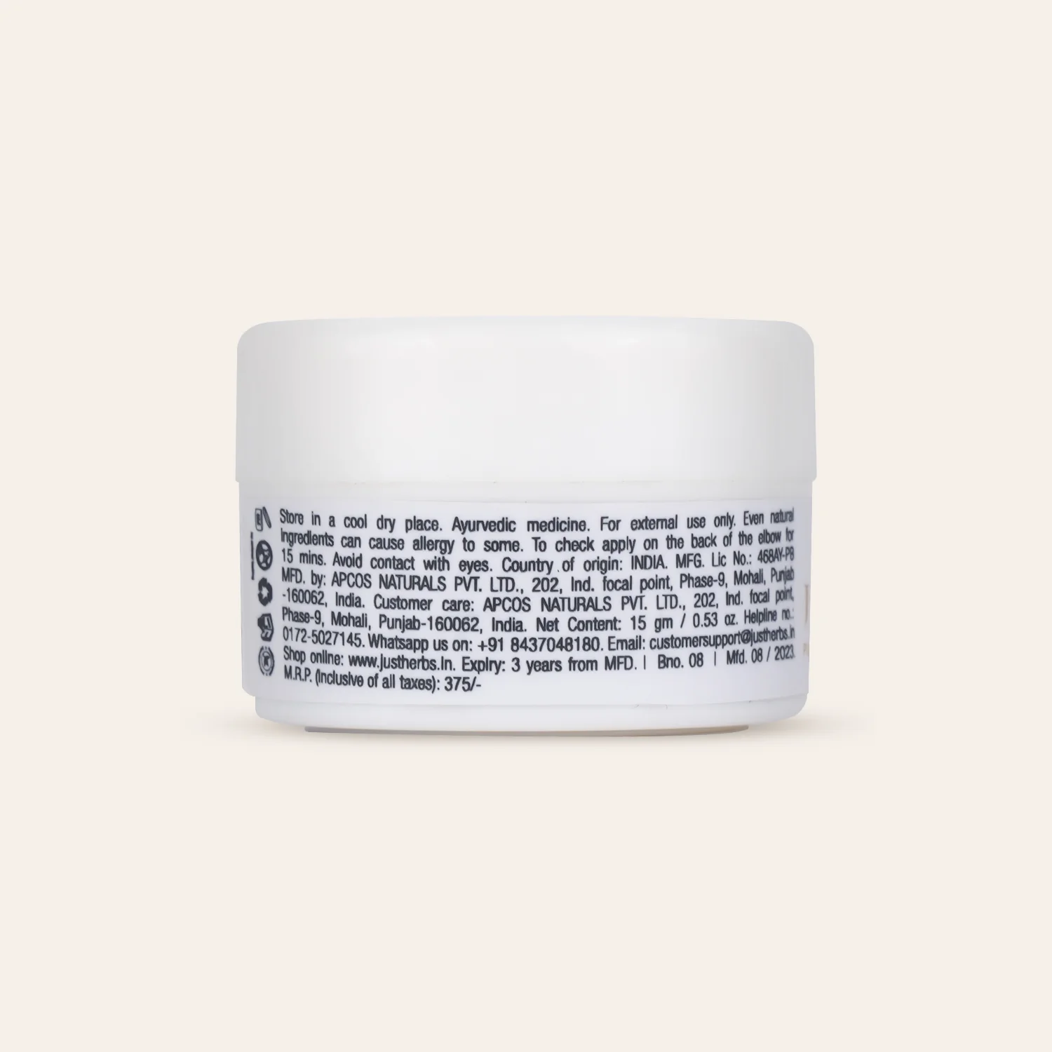 I’clear Green Tea-Cucumber Nourishing Under Eye Gel: 15 g - Image 3