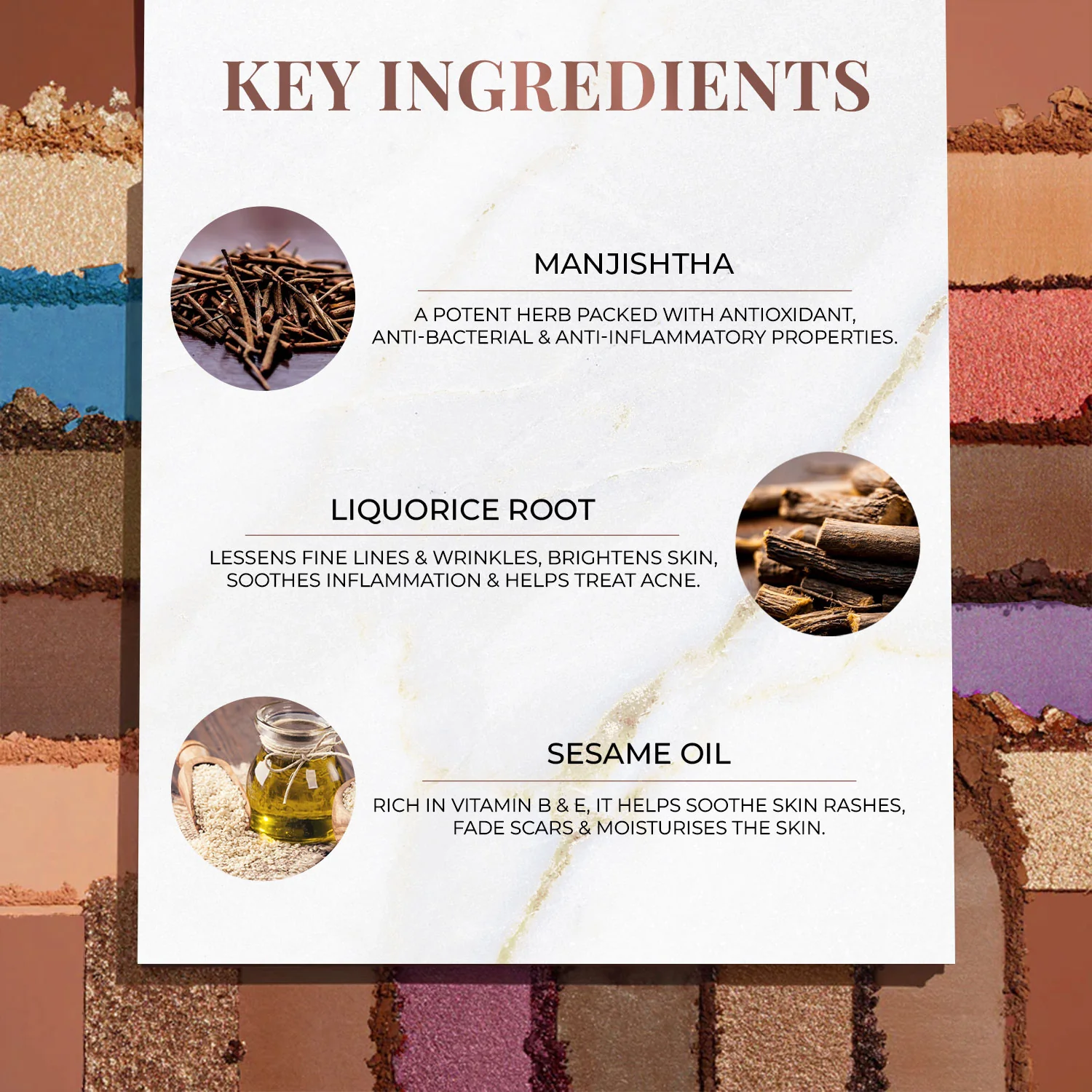 Herb-Enriched 9 IN 1 Eye Shadow Palette: Moonlight Night - Image 6