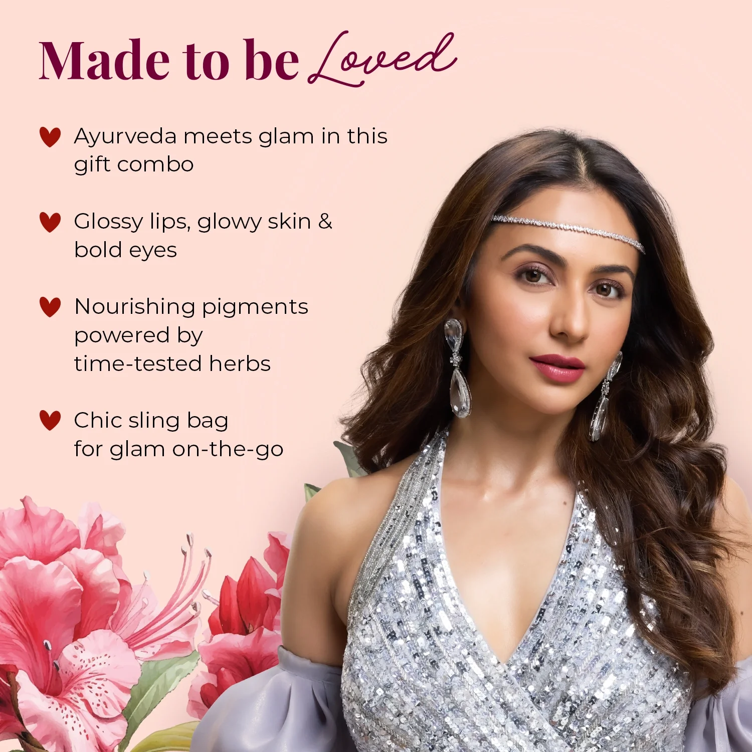 Just Herbs Naturally Chic Makeup Hamper | For Her | Makeup Gift Kit - Image 16