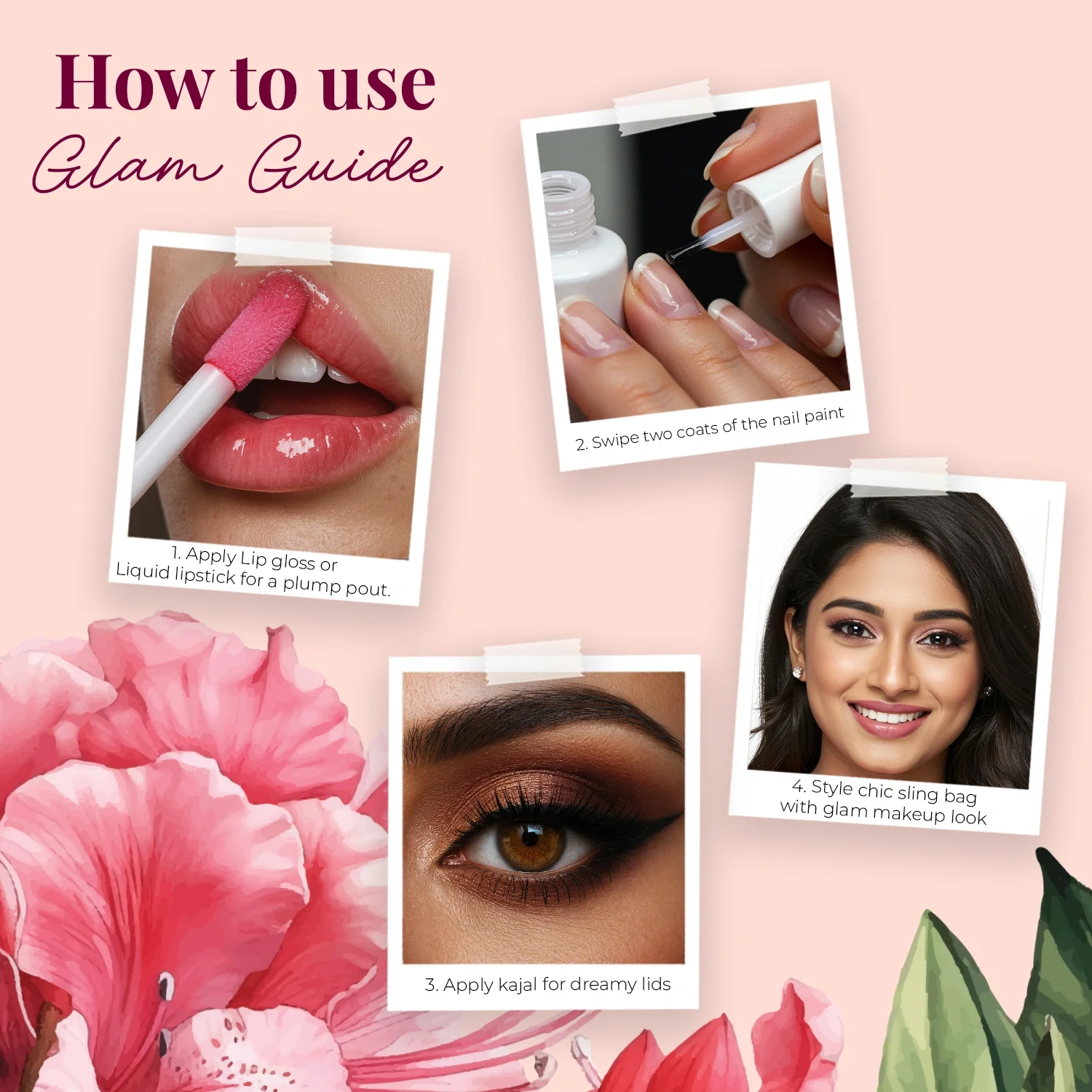 Just Herbs Naturally Chic Makeup Hamper | For Her | Makeup Gift Kit - Image 19