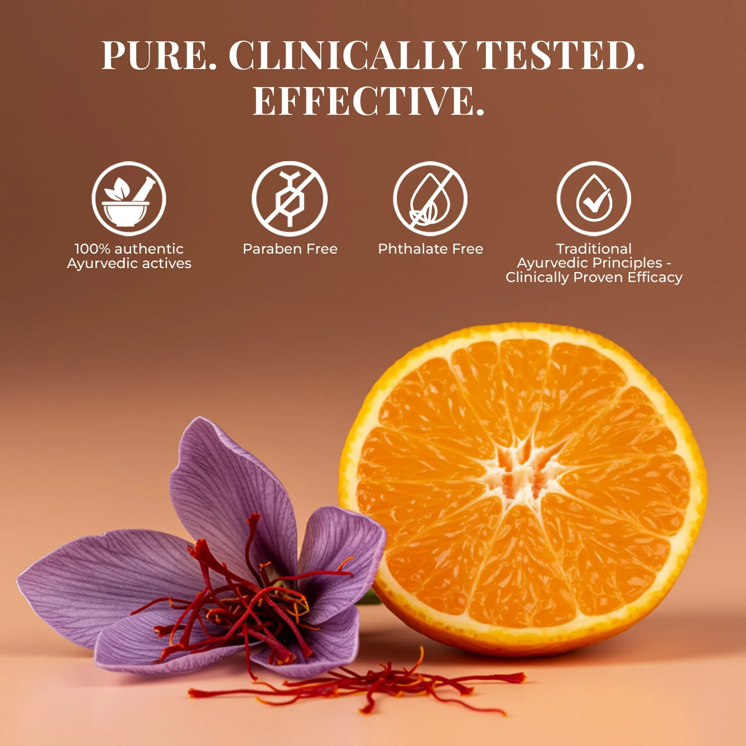 Just Herbs Radiant Glow Face Serum with Mandarin & Saffron - 30ml - Image 8