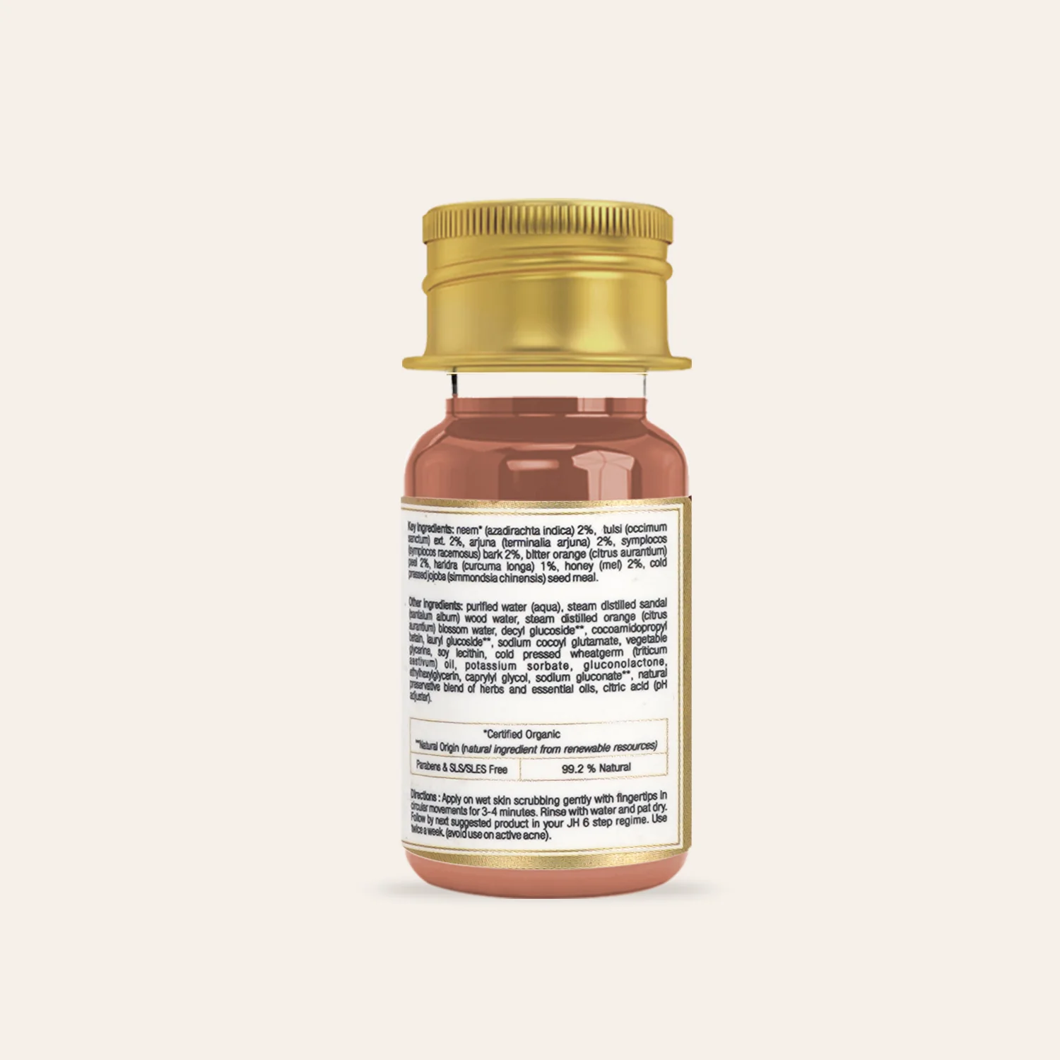Livelyclean Honey Exfoliating Face Cleansing Gel 25 ml - Image 3