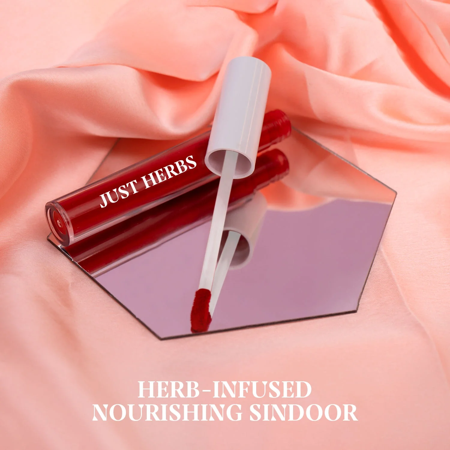 Ruby Red: Long Stay Liquid Sindoor with Saffron and Sandalwood - Image 3