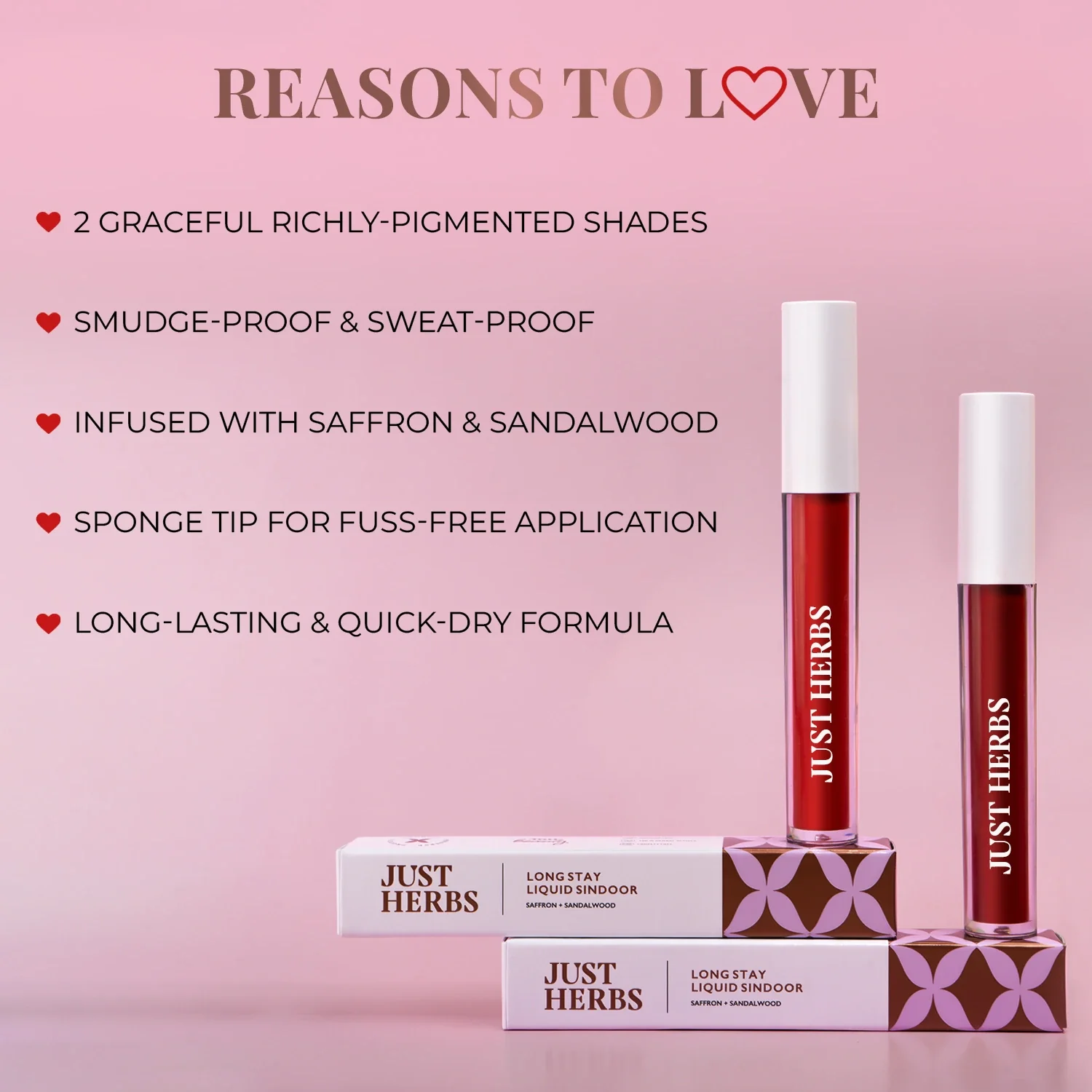 Ruby Red: Long Stay Liquid Sindoor with Saffron and Sandalwood - Image 4