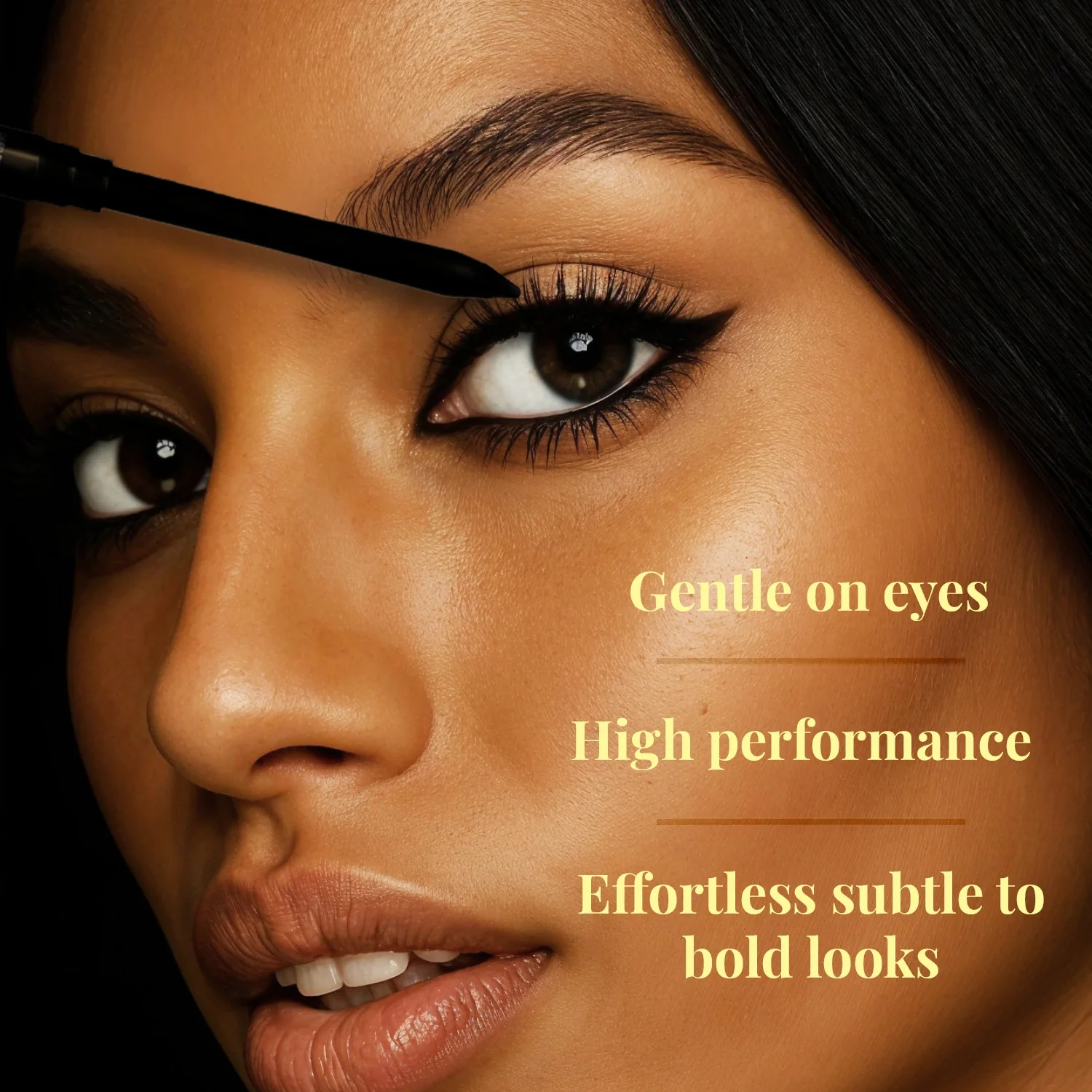 Naynam Day-long Kohl Kajal – Deep Black | Cyclosiloxane-Free - Image 3