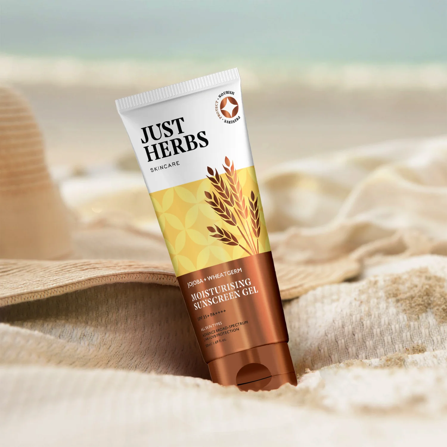 Nosun Jojoba-Wheatgerm Moisturising Sun Protection Gel (TUBE) - Image 2