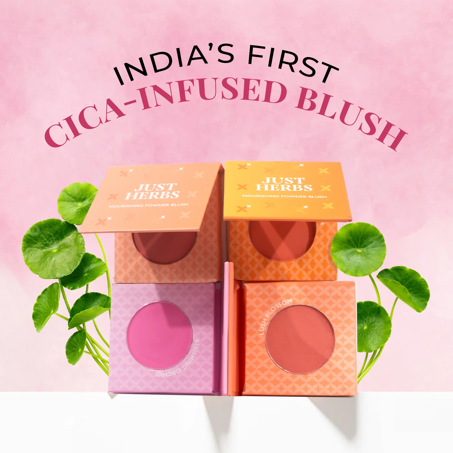 Nourishing Powder Blush with Beetroot and Gotukola - Image 5