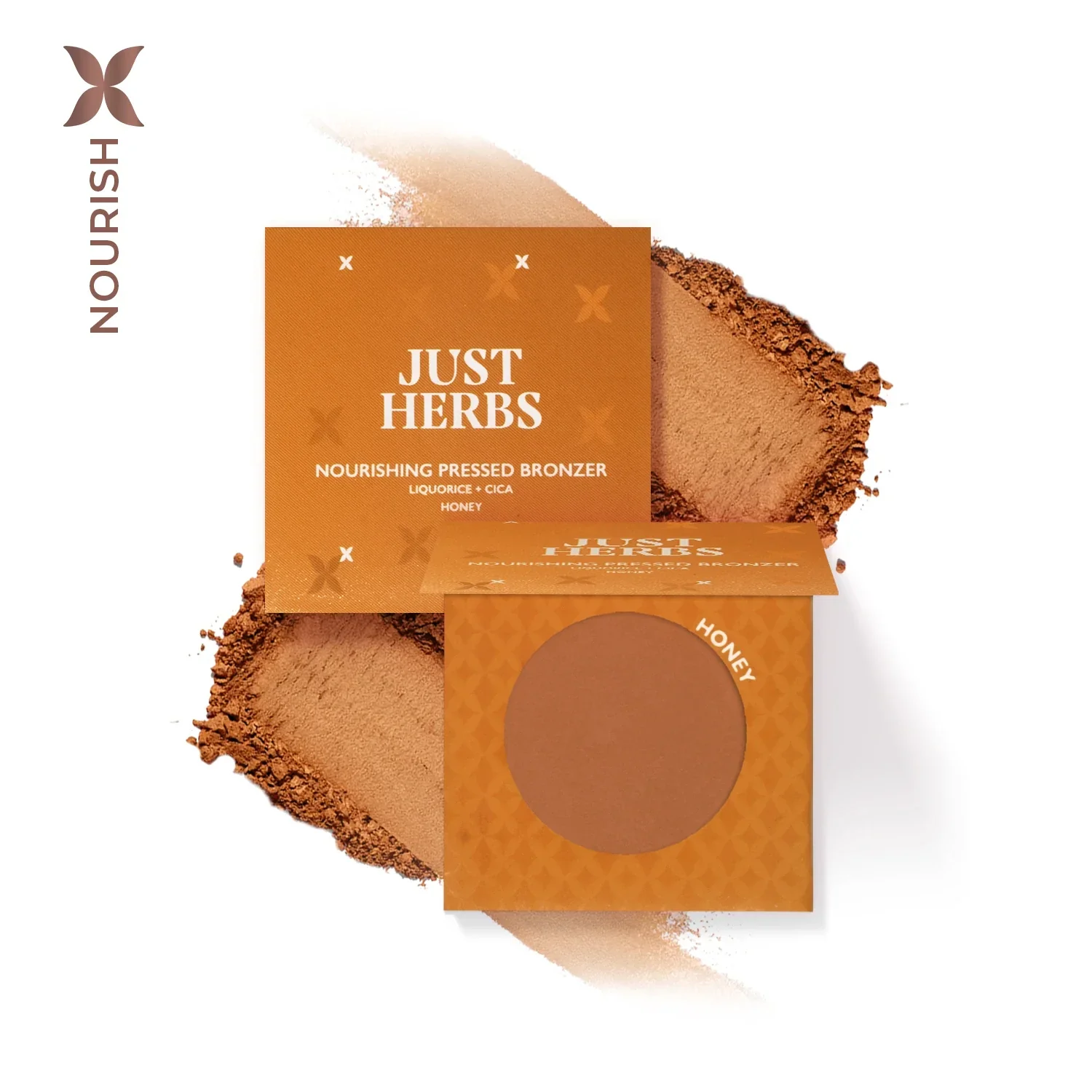 Nourishing Pressed Bronzer with Liquorice and Cica - Image 2