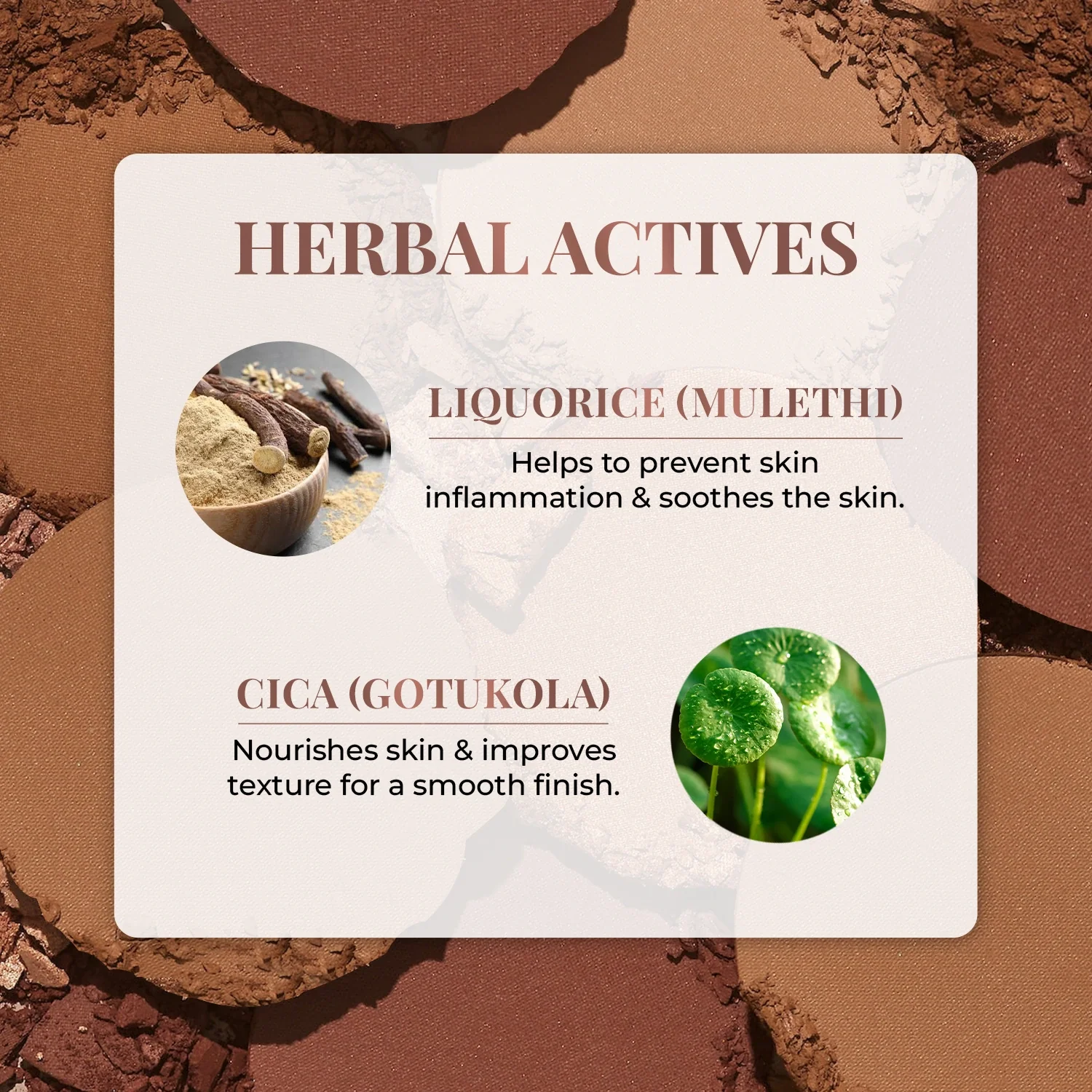 Nourishing Pressed Bronzer with Liquorice and Cica - Image 11