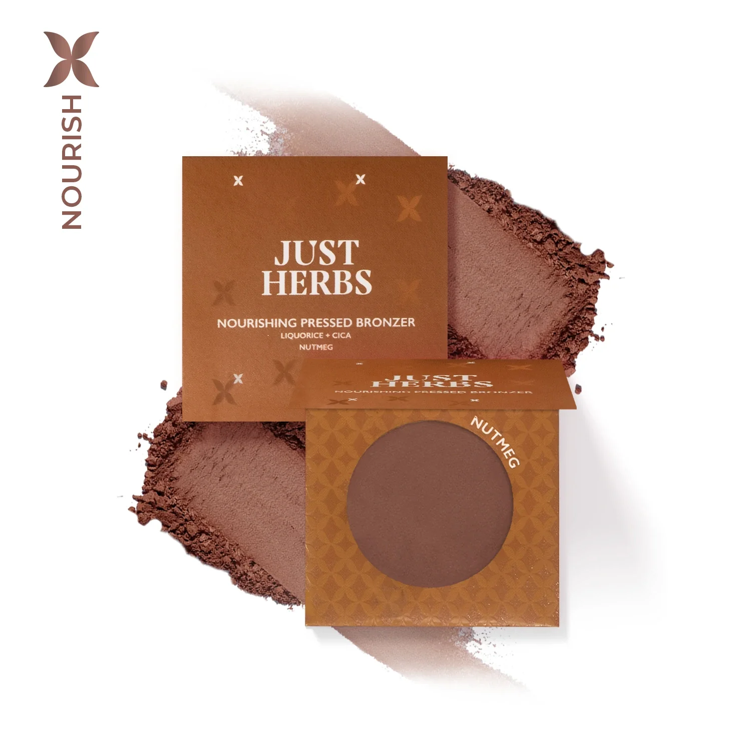 Nourishing Pressed Bronzer with Liquorice and Cica - Image 3
