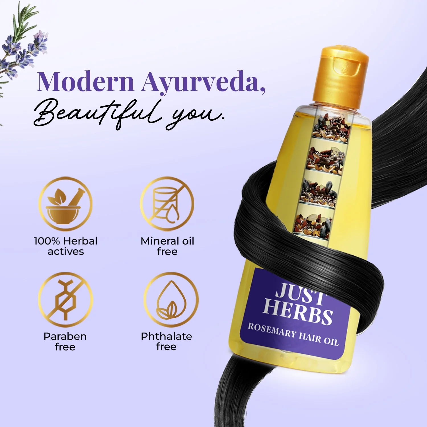 Rosemary Hair Oil - Image 11