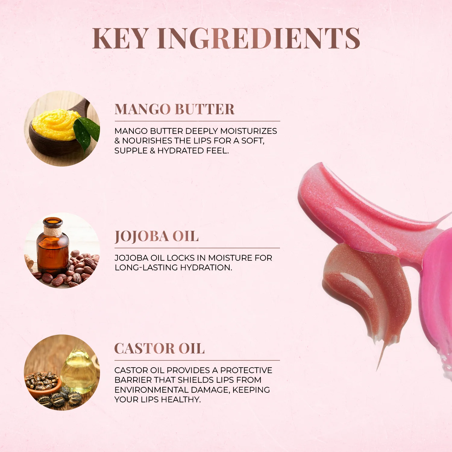 Serum-Infused Lip Gloss - Deep Love - Image 4