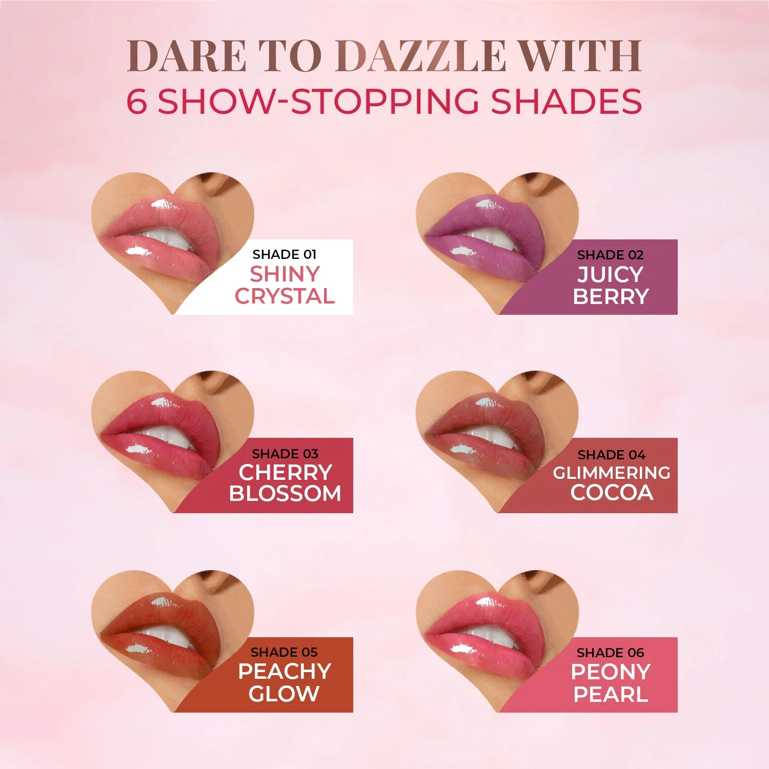 Serum-infused Lip Gloss with Mango Butter and Jojoba Oil - Image 2