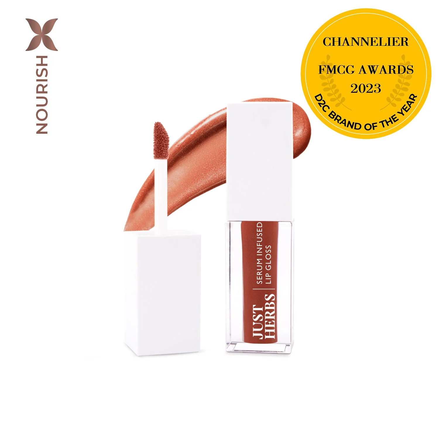 Serum-infused Lip Gloss with Mango Butter and Jojoba Oil - Image 5