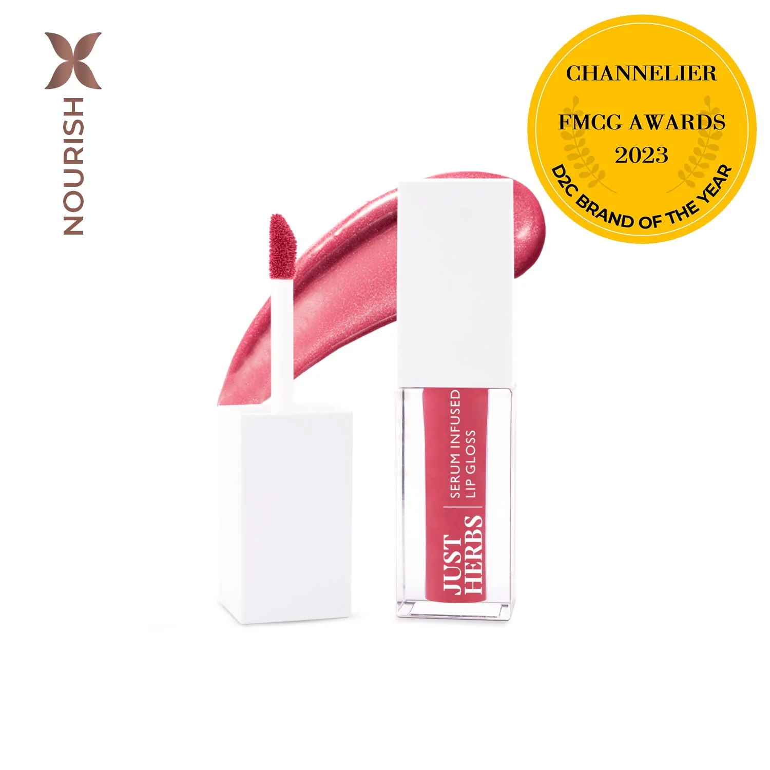 Serum-infused Lip Gloss with Mango Butter and Jojoba Oil - Image 6