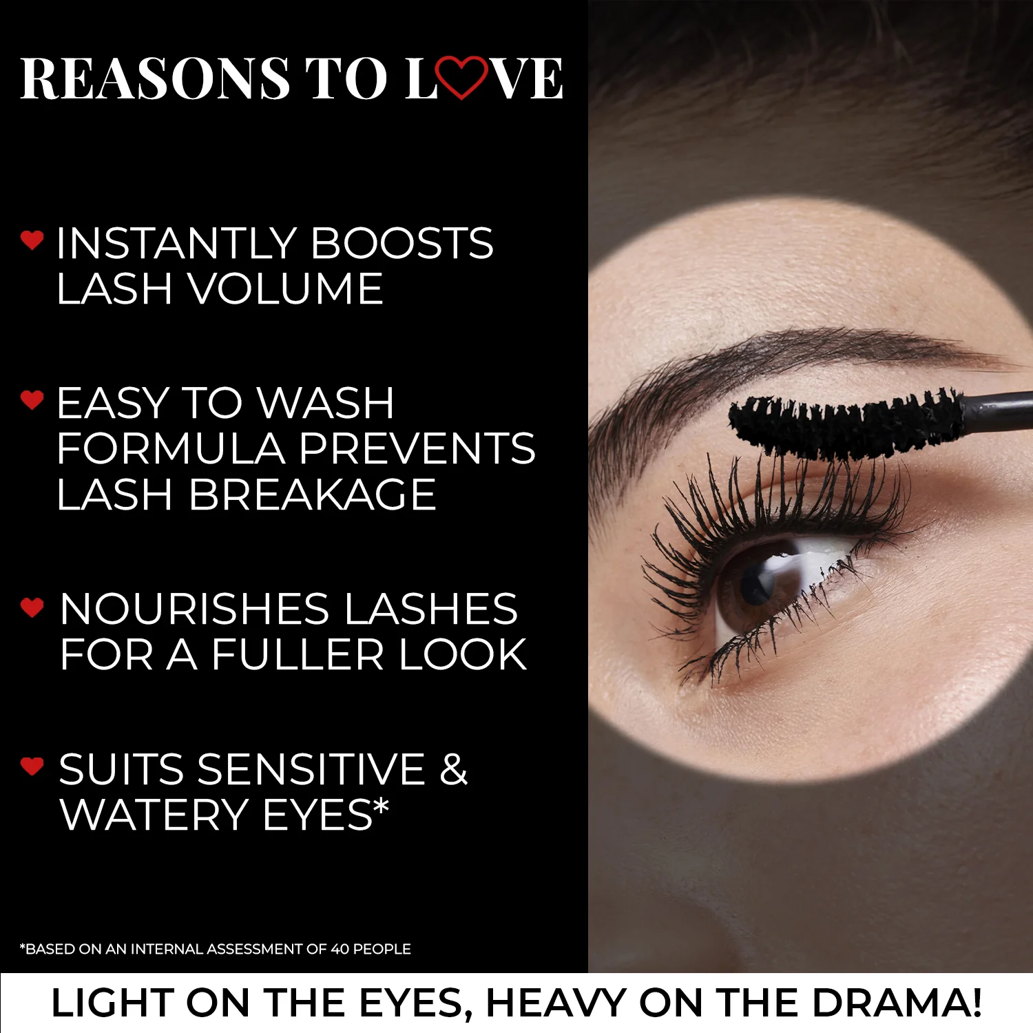 Serum-infused Volume Boost Mascara with Castor Oil and Coconut Oil - Image 3