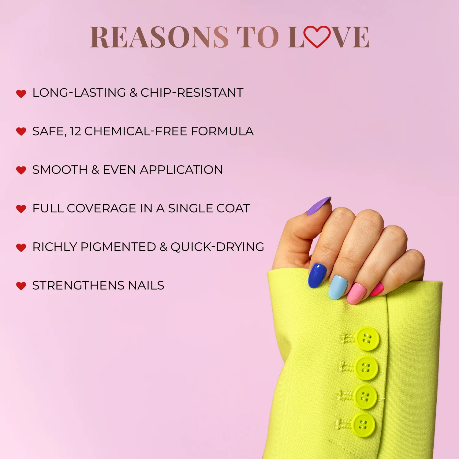 Lavender Fields: Nail Paints | 12-Free Formula - Image 5